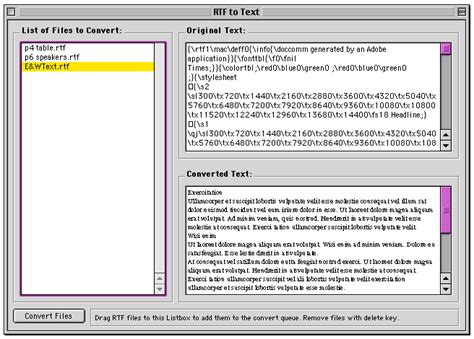 Image result for RTF Text Example