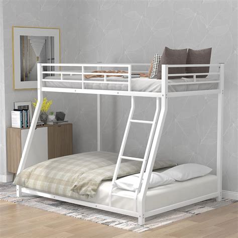 Lifeand Twin Over Full Bunk Bed with Metal Frame, | Ubuy India