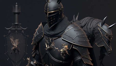 Fantasy Black Knight