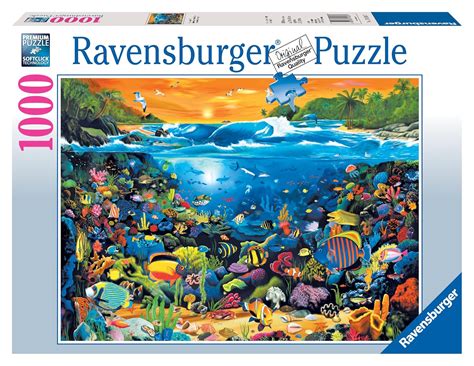 Ravensburger Puzzles Underwater Fun, Multi Color (1000 Pieces) : Amazon ...