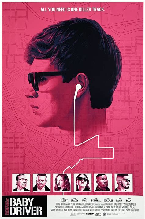 PHANTOM CITY CREATIVE 'Baby Driver' Screen Print | Baby driver poster ...