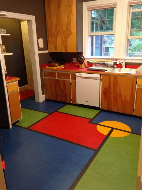 Marmoleum Kitchen Floor - Kitchen Info