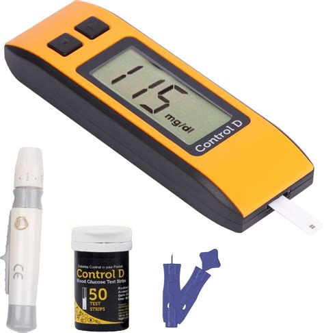Control D Orange 50 Strips & Glucometer : Amazon.in: Health & Personal Care