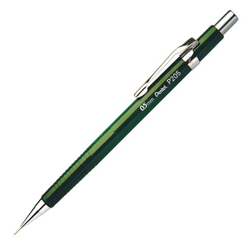 Pentel P205-D 0.5 mm HB Pencil Case, Green : Amazon.in: Home & Kitchen