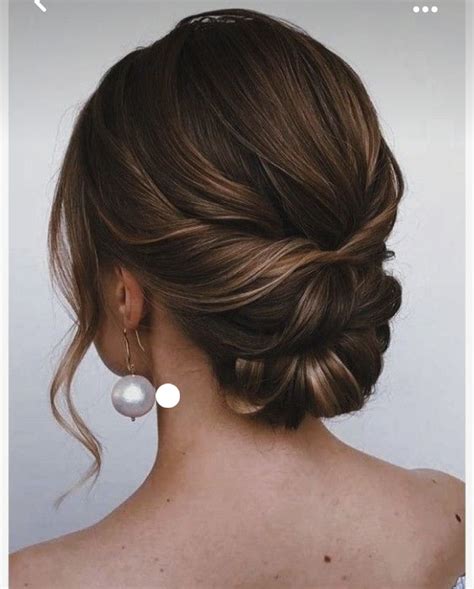 Lower Bun Hairstyles, Bride Hairstyles Updo, Bridemaids Hairstyles ...