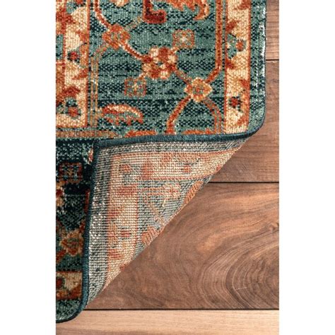 nuLOOM 5 X 7 (ft) Orange Indoor Medallion Area Rug at Lowes.com