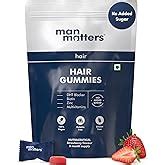 Man Matters Biotin Gummies For Hair & Skin | 60 Days Pack | With Biotin ...