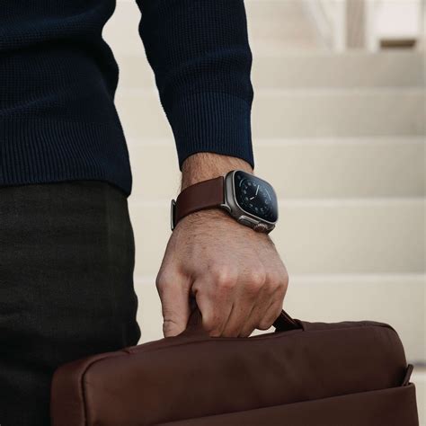 Leather Apple Watch Ultra & Ultra 2 Band - SANDMARC