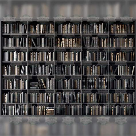 Grey Library - Baby Printed Backdrops – Madras Prop Store