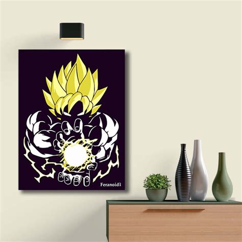 GOKU YELLOW POSTER – feranoid