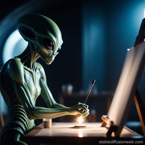 Image result for Alien Painting EYFS