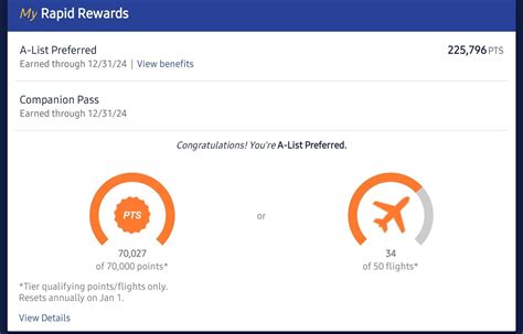 A-List Preferred Renewal : r/SouthwestAirlines