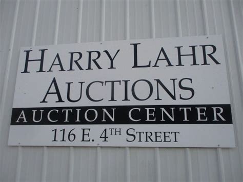 LIVE IN-PERSON ONLY AUCTION, NO INTERNET BIDDING, Harry Lahr Auctions ...