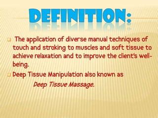 Image result for Deep Tissue Manipulation