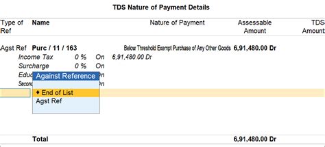 Record TDS on Purchase of Goods (Under Section 194Q)
