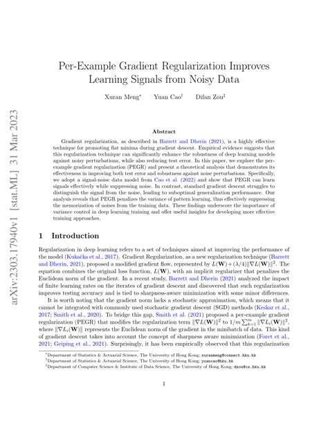 Image result for Gradient Regularization