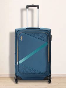 SKYBAGS Spotlight Str Exp 4W (E) 76 Blue Expandable Check-in Suitcase 4 ...