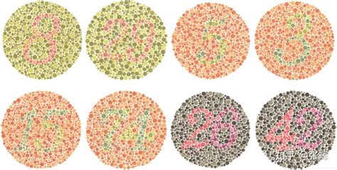 六张色盲检测图你能分辨几张？正常人看不出最后两个..._理论学习-驾驶员考试
