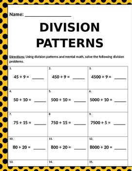 Image result for Math Antics Division Patterns