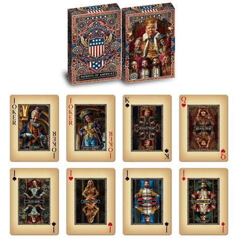 Amazon.com: ASVP Shop Trump Playing Cards - Family & Allies - Premium Collectors Deck Featuring ...