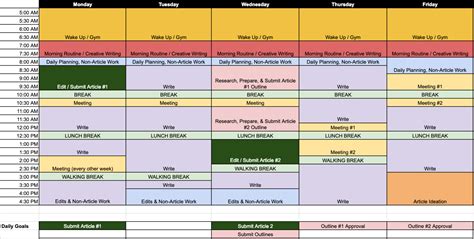 Image result for Monday Tutorial Time Blocking