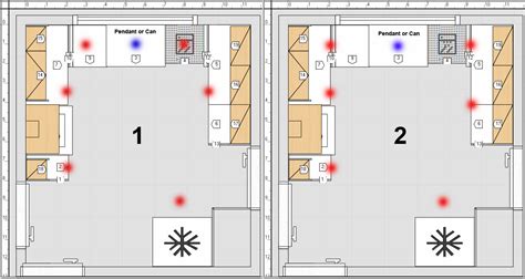 Image result for Kitchen Lighting Layout