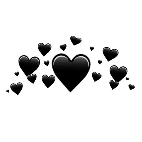 Free Transparent Black Heart, Download Free Transparent Black Heart png ...