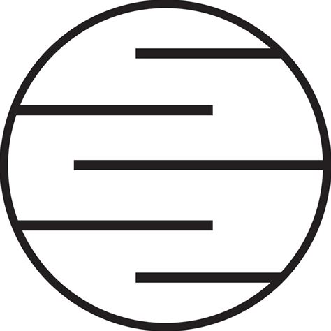 Abstract circle and line logo illustration in trendy and minimal style ...