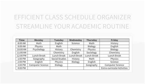 Image result for Class Routine Website