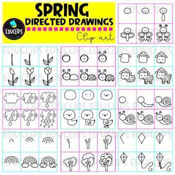 Image result for Step by Step Spring Drawing