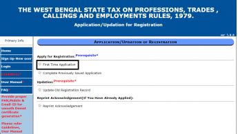 West Bengal Professional Tax Slab Rates - Paisabazaar.com