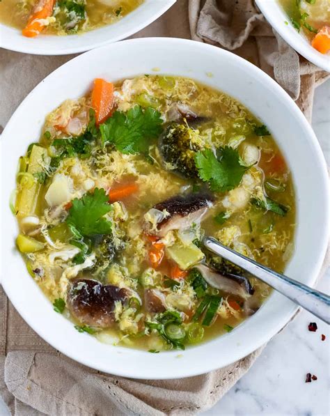 Hot Vegetable Soup Hot & Sour Soup