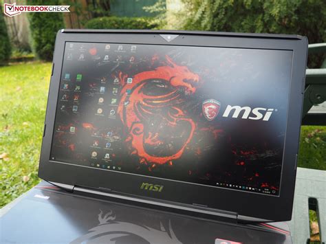 MSI GT83VR 6RE Titan SLI Xotic PC Edition Notebook Review ...