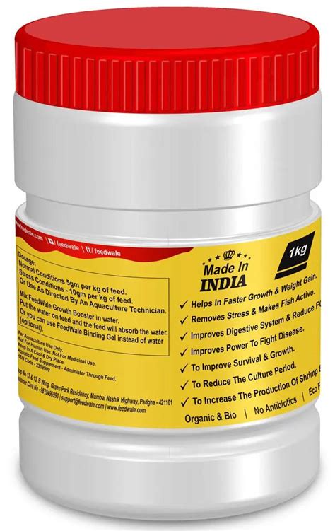 Best Fish Feed Supplement FeedWale Growth Booster (1Kg) - ProductWale