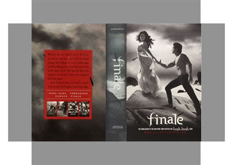 Portada, cover, mini libro, Hush hush 4 | Mini libros, Hush hush, Mini