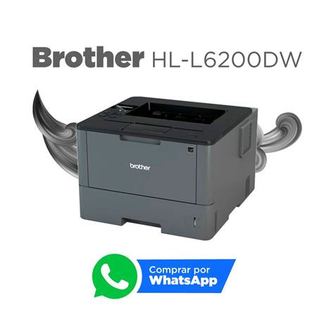 Impresora láser BROTHER HL-L6200DW WIFI – Monocromática - Printstore