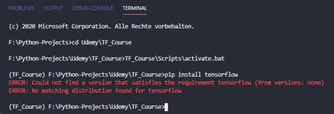 Image result for Python Tensorflow Install Error