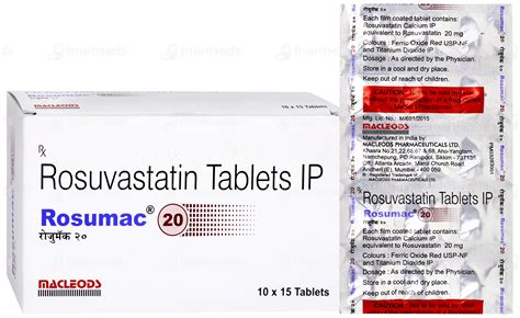 Rosumac 20 Tablet 15: Uses, Side Effects, Price & Substitutes