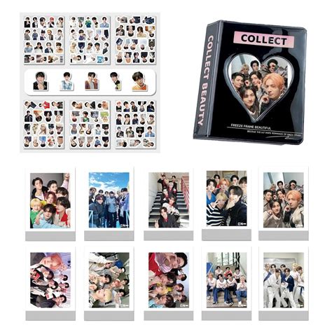 Boy Band Photocards, 10 Collectible Cards with 1 Album and 103 Stickers ...