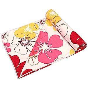 Buy Shine Crafts Attractive Micro Poly Cotton Floral Design Print ...