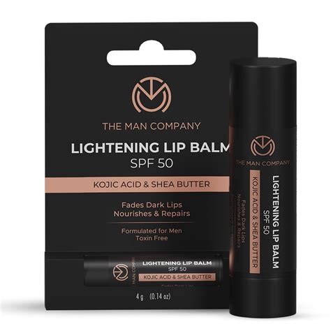 The Man Company Lightening Lip Balm SPF50 for Men