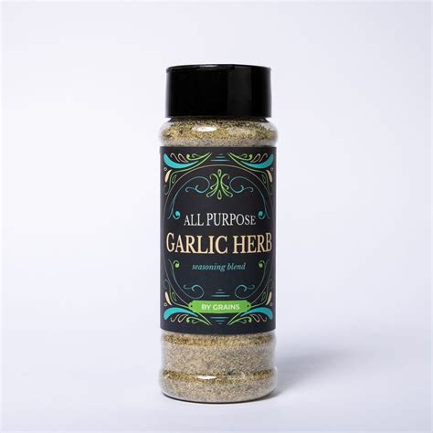 Garlic Herb Seasoning Blend - Grains