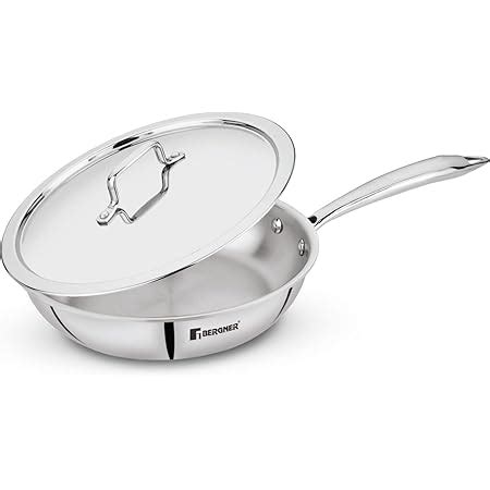 Buy Vinod Platinum Triply Stainless Steel Induction Friendly Saute pan ...