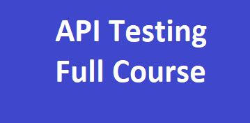 API Testing Online Training 的图像结果