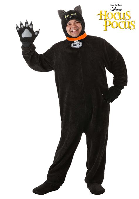 Adult Plus Size Disney Hocus Pocus Thackery Binx Costume | Disney Costumes