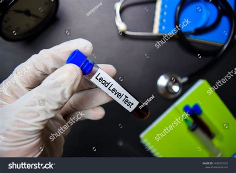 Lead Level Test Text Blood Sample Stock Photo 1458273122 | Shutterstock