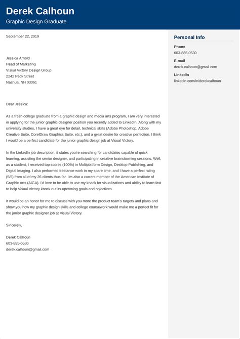Graphic Designer Cover Letter Examples to Use in 2024