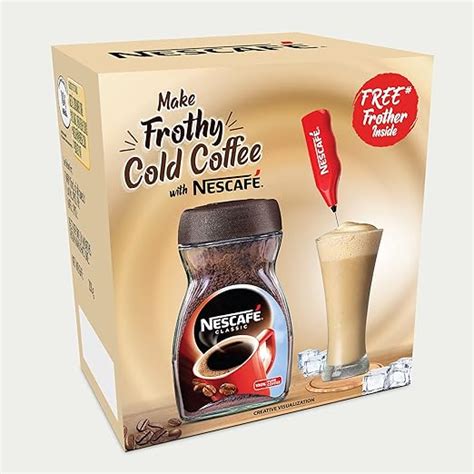 Nescafé Frothy Cold Coffee Kit with Instant Coffee & Frother