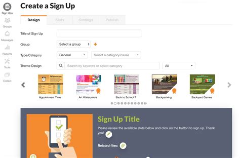 Image result for SignUpGenius Tutorials
