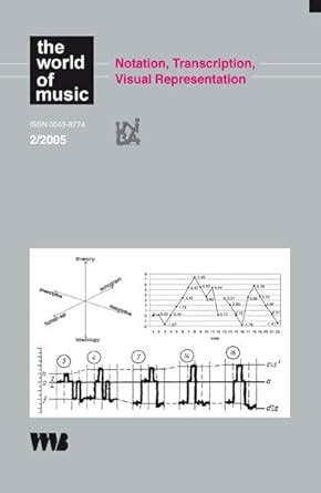 Notation, Transcription, visual Representation : Amazon.in: Books